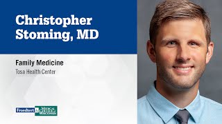 Dr. Christopher Stoming, family medicine physician