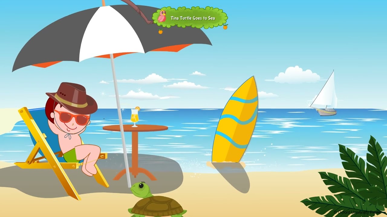 Tina Turtle goes to sea