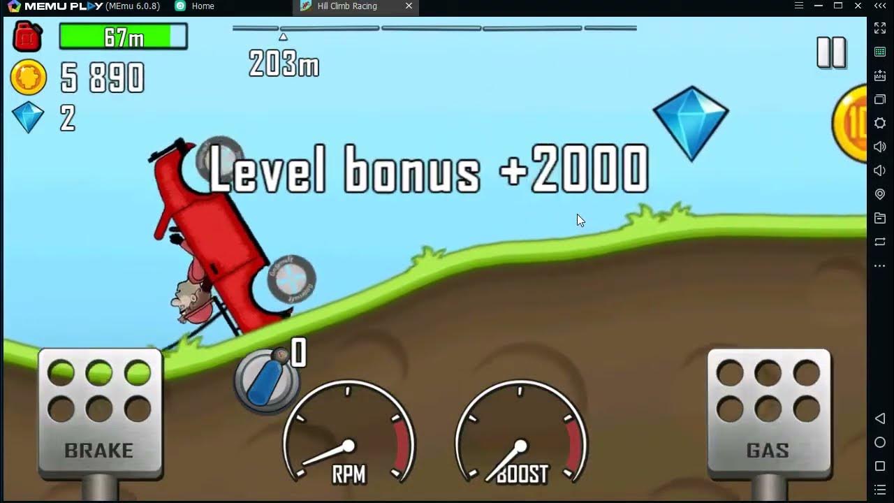 How to Play Hill Climb Racing on Pc Keyboard Mapping with Memu Android