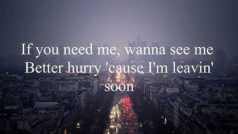Billie Eilish - listen before i go ( lyrics video )