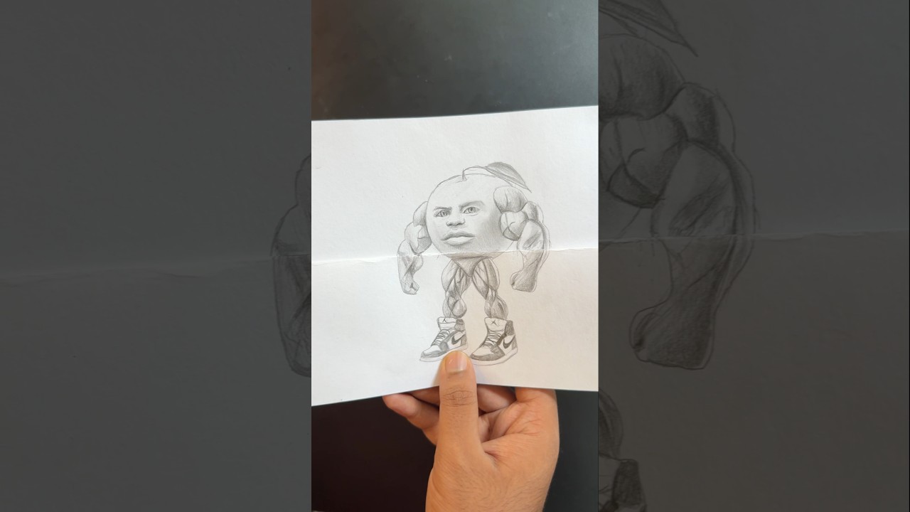 Draw Udindindindun Madindindindun in Real Life