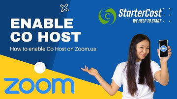 How to enable co host on Zoom
