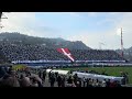 La bellissima coreografia del #Como nella partita con l’Atalanta ⚪️🔵 #comoatalanta #como1907