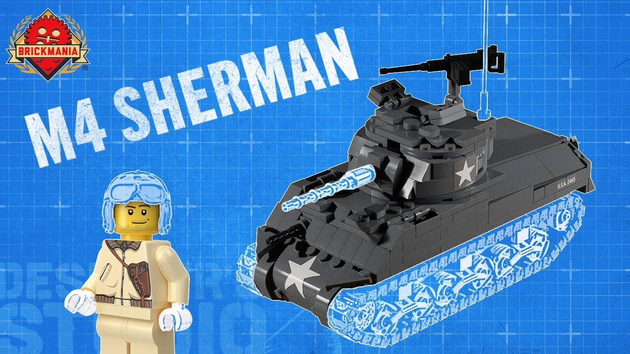 Classic M4 Sherman Brickmania Designers Studio YouTube