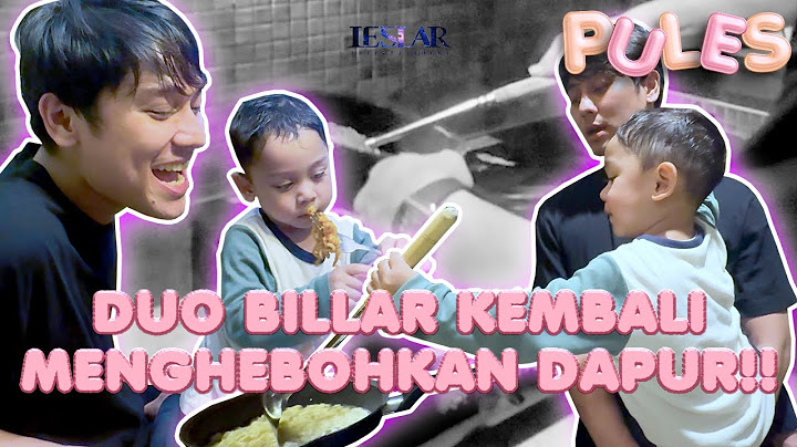 PULES : KOLABORASI ABANG L & PAPA BILLAR DALAM MEMASAK MIE!! BUNDA LESTI GAK BISA TAHAN KETAWA!!