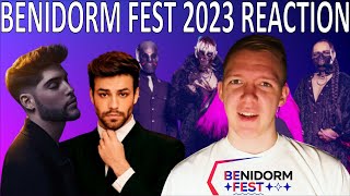 BENIDORM FEST 2023 - Reaction to all 18 songs | SPAIN ESC