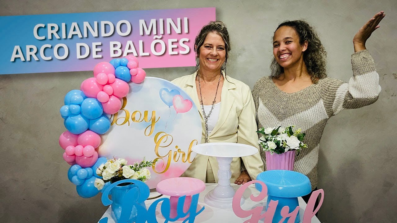 Como Fazer um Mini Arco de Balões | Passo a Passo Fácil e Charmoso! [Dica da Banguelê]