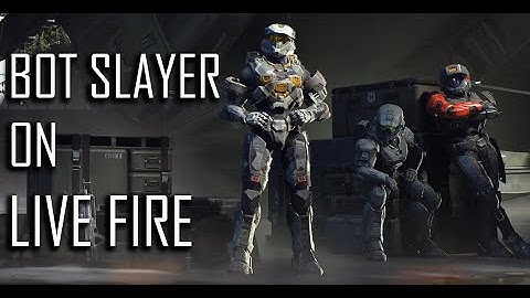 Halo Infinite Technical Preview - Bot Slayer on Live Fire