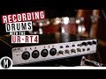 Recording Live DRUMS with the Steinberg UR-RT4 / Review