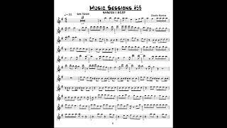 Music Sessions #53 {SHAKIRA BZRP} PARTITURA SAX TENOR SHEET MUSIC TENOR SAX