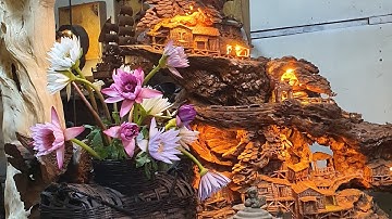 Ngày30 /11/25:cây đèn ,bàn ,đôn  - Gỗ Lũa Hưng Lan 0966345979