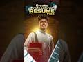 Create professional resume just 1 second #resumen #shorts #shortvideo