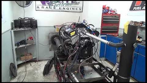 SBC 511HP 396 ENGINE DYNO RUN FOR MIKE DeMINTER BY WHITE PERFORMANCE AND MACHINE