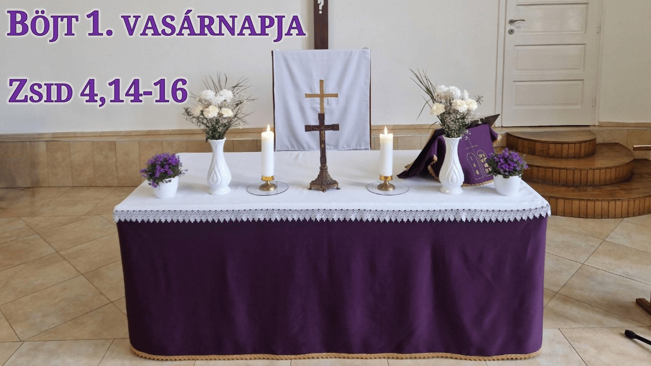 Böjt 1. vasárnapja - Evangélikus istentisztelet - Salgótarján, 2026. 02. 22.