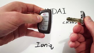 Hyundai Ioniq Key Fob Battery Replacement (2017 - 2020)