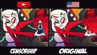 Censorship in Hazbin Hotel - Season 1 Trailer