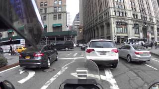 MOTORCYCLES, MARATHON AND NYC TRAFFIC