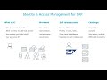Identity and Access Management for SAP