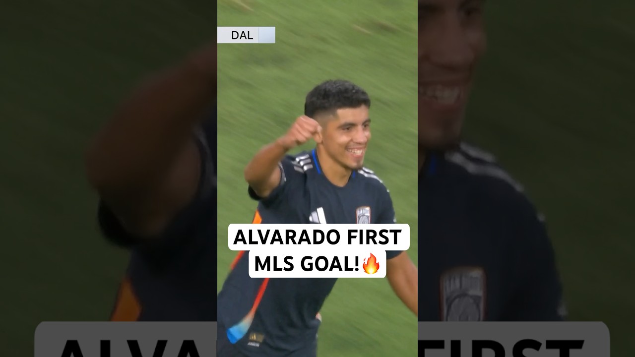 What hit for a DEBUT GOAL👏 Alejando Alvarado!!