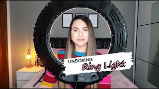 Unboxing Ring Light 18" modelo YQ-480B - (ONDE COMPREI, ESPECIFICAÇÕES, PREÇO)