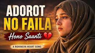 ADOROT NO FAILAM HONO SAANTI 💔 | Heartbreaking Rohingya Song | Ro. Anowar Sadek #RohingyaSong   