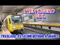 VIAJANDO EN EL TREN LIGERO DE GUADALAJARA