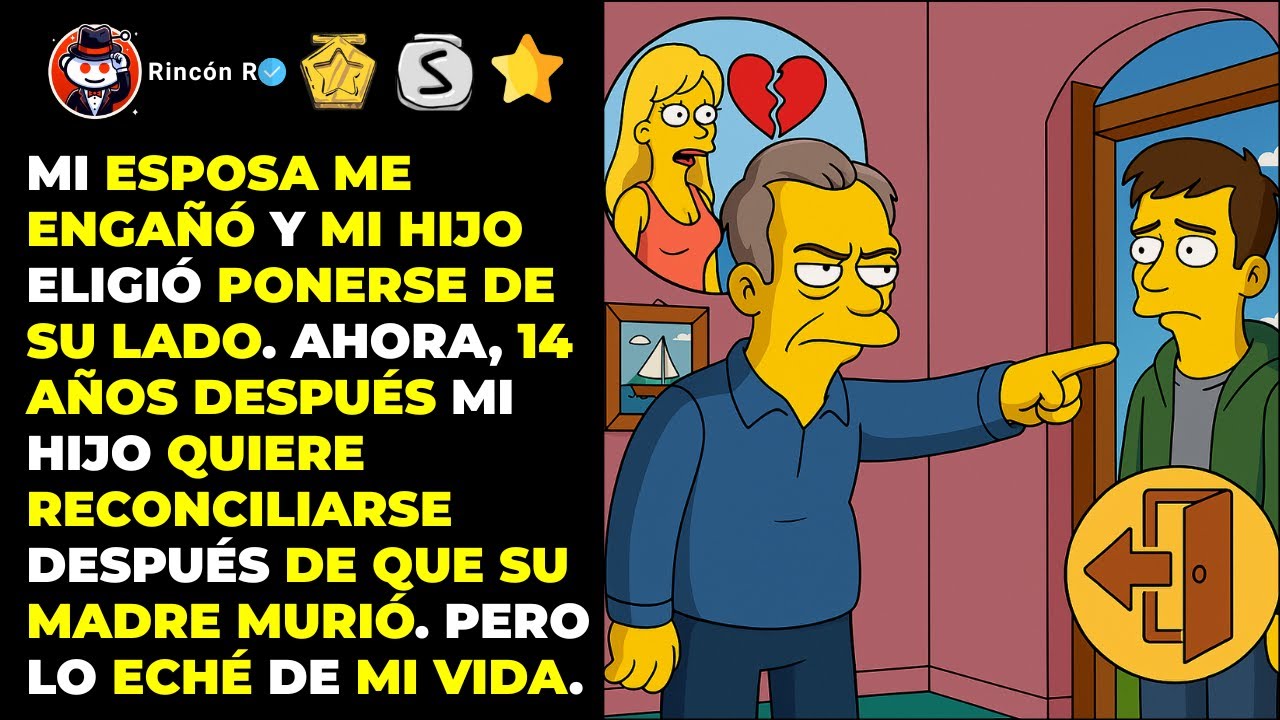 Mi esposa me engañó y mi hijo eligió ponerse de su lado. Ahora, 14 años después mi hijo quiere...