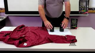 Measuring Resistance of a Static Control Garment - ANSI/ESD S20.20