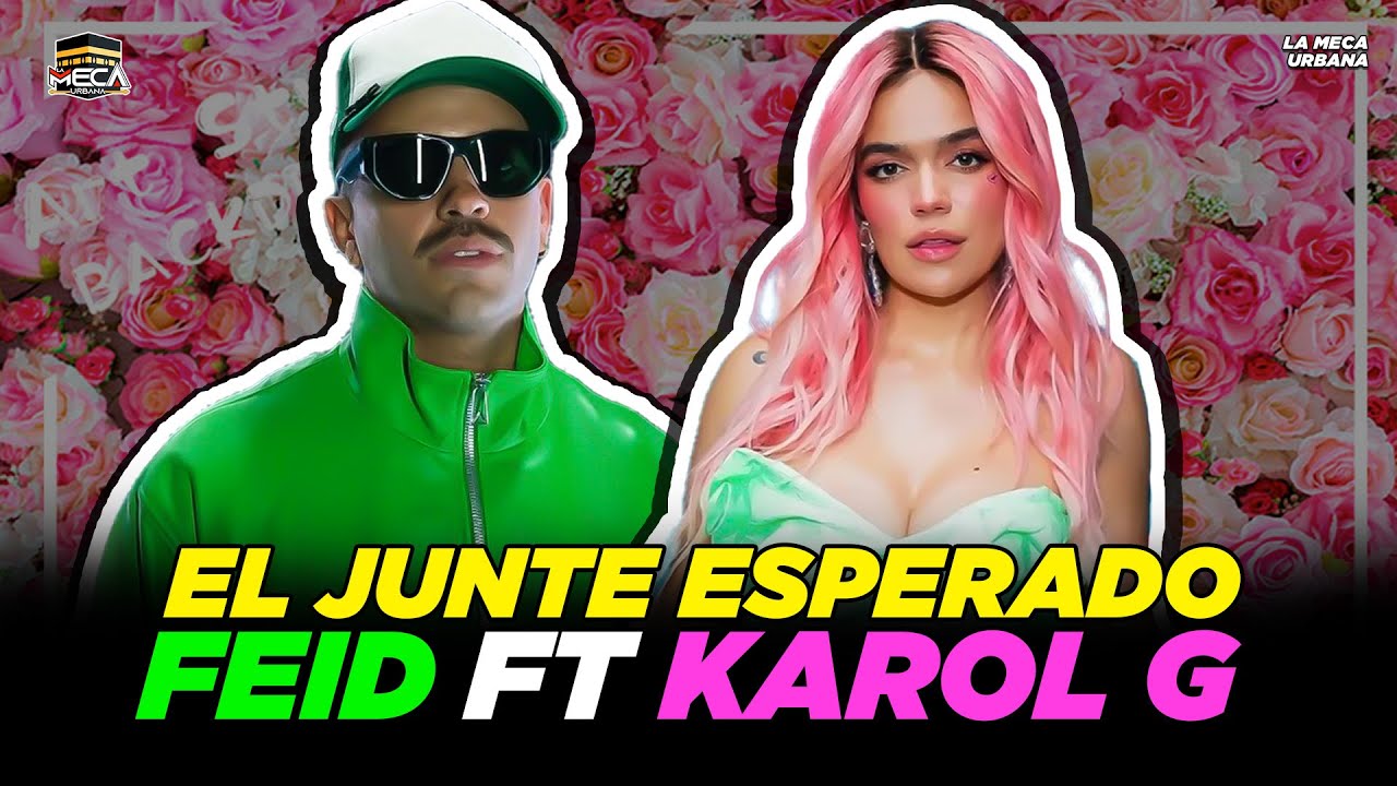 SORPRESA EN EL DISCO FÍSICO DE FEID (VERANO ROSA ) FT KAROL G - YouTube