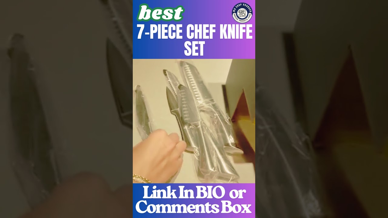 Premium Japanese Knife Set That Feels Like a Pro Chef Tool,