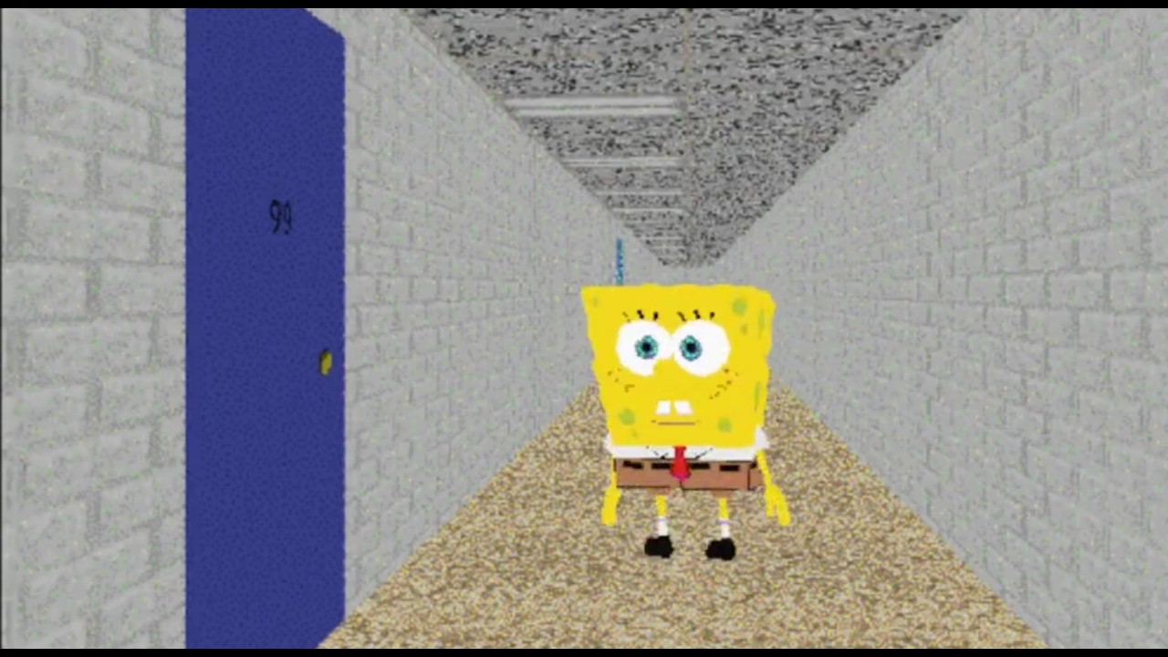 spongebob and baldi [3DMM]