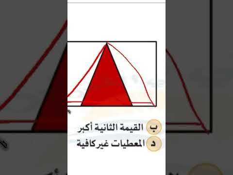 قارن بين مساحة المظلل ومساحة الغير مظلل