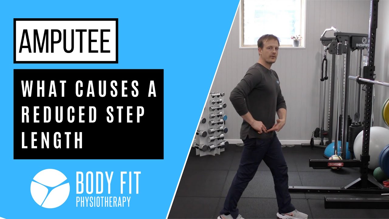 What causes a Reduced Step Length in AMPUTEES