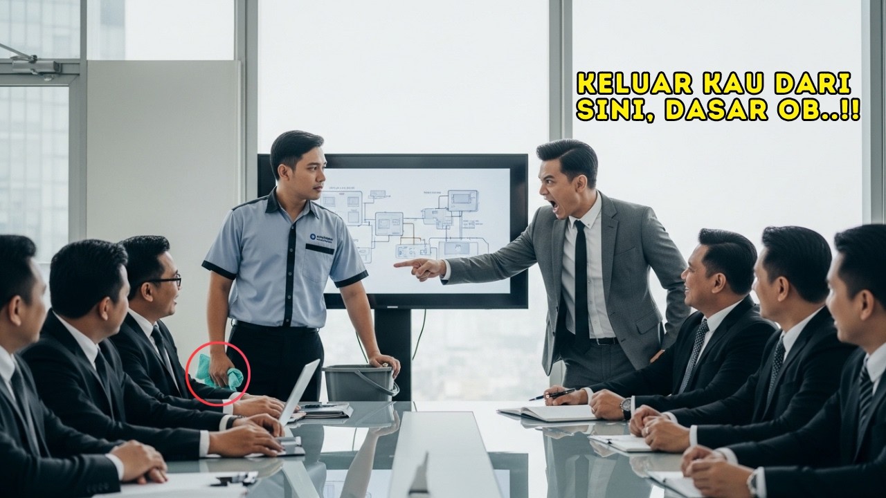 DIANGGAP CUMA OB… SAAT RAPAT DIREKSI DIMULAI, SEMUA BOS TERDIAM TAK BERKATA-KATA!