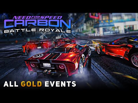 NFS Carbon Battle Royale MOD All Gold Challenge Series HARD