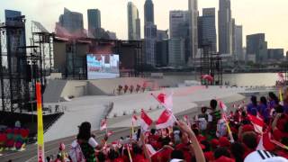 National Day Parade 2013 Preview 2 - The Red Lions (Parachutist)