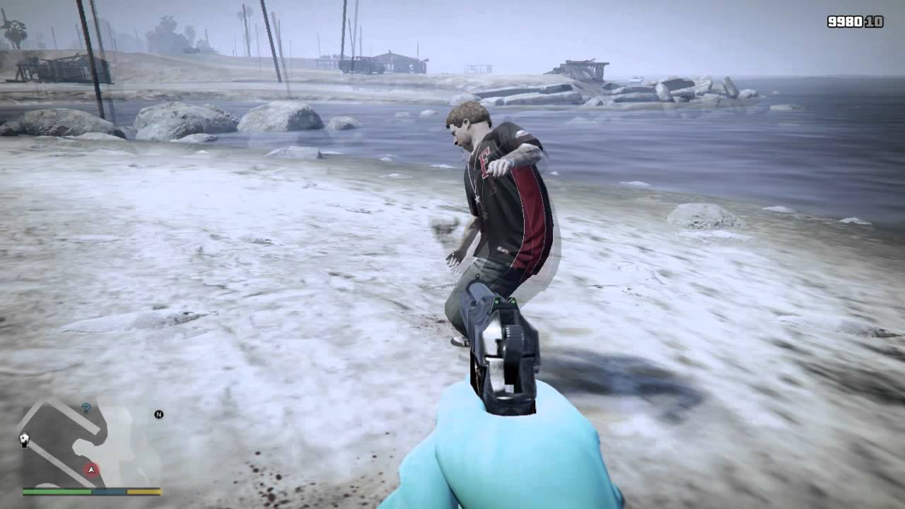 Grand Theft Auto V に武装解除mod登場 銃からバットまで あらゆる武器を撃ち落とす Automaton