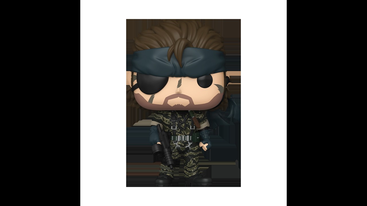 FUNKO Metal Gear Solid 3: Snake Eater GameStop exclusive Naked Snake (Big Boss) pop review