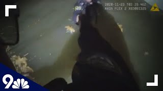 Body camera footage shows dramatic water rescue in Ohio