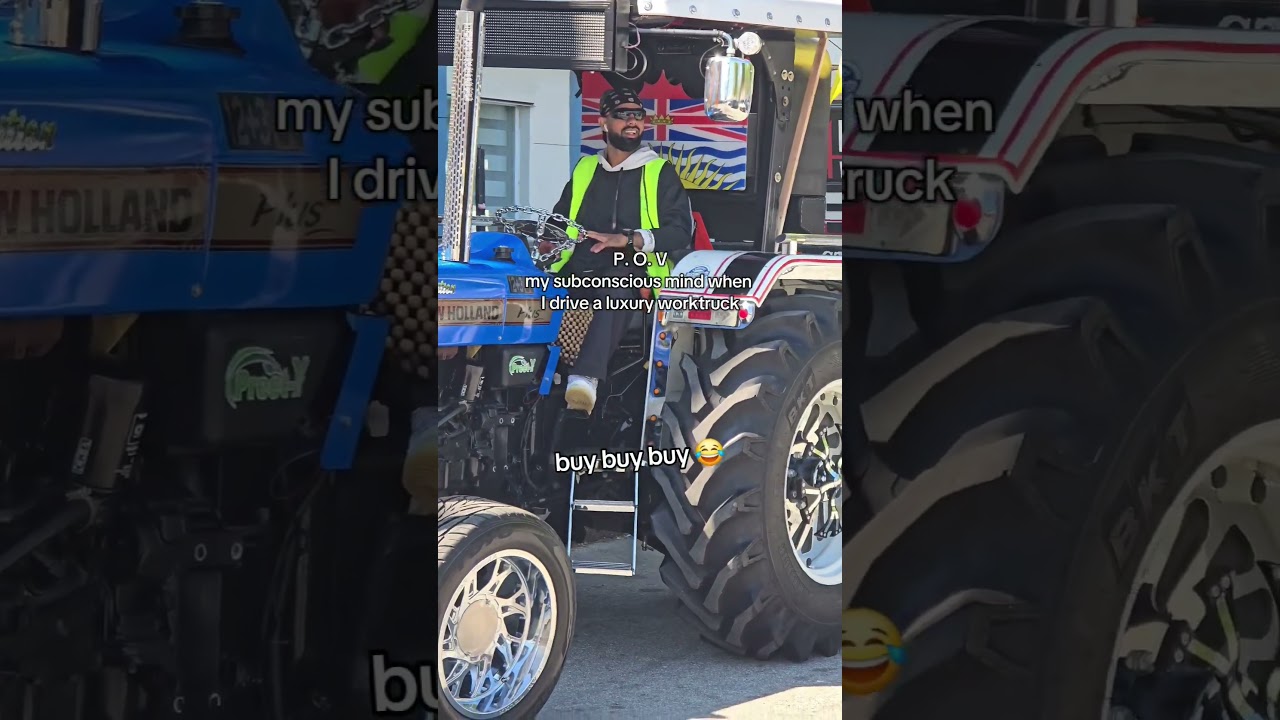 Worktruck 💯 #shorts #construction #luxury #content #funatwork #work #truck #tractor