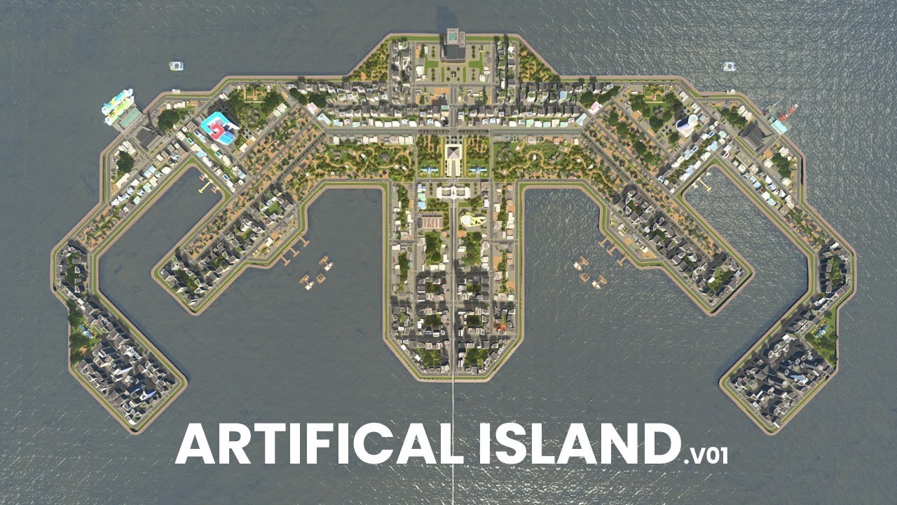 City Skylines Island Map