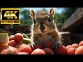 Baby animals 4k 60fps u lovely wild cute animal with relaxing piano music colorfully dynamic
