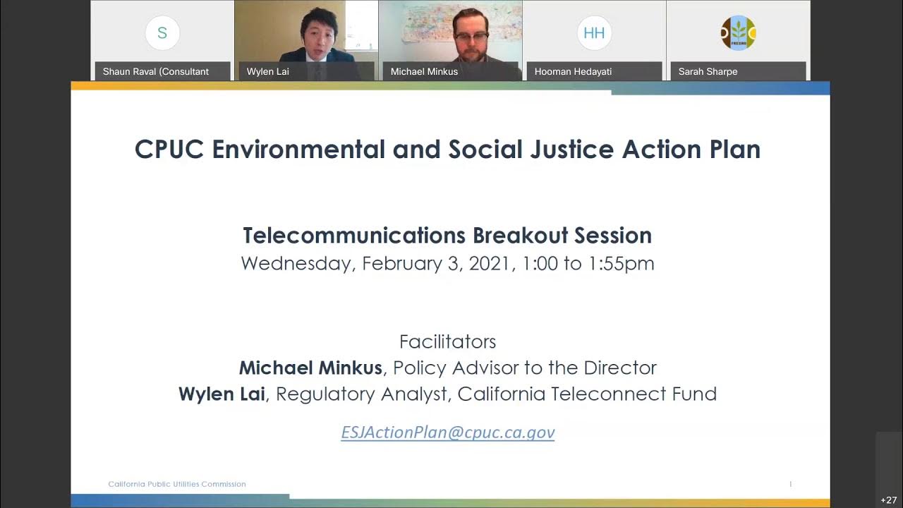CPUC Environmental & Social Justice Action Plan