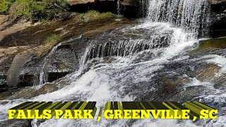 Exploring Falls park and Greenville South Carolina Fulltime Rv life