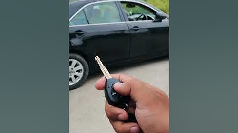 Toyota Camry2007|| Window roll down with keyfob programming||