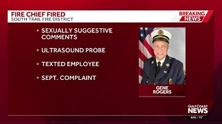 South Trail Fire Chief fired after investigation
