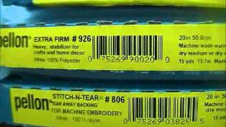 Bead Embroidery Backing Stabilizer