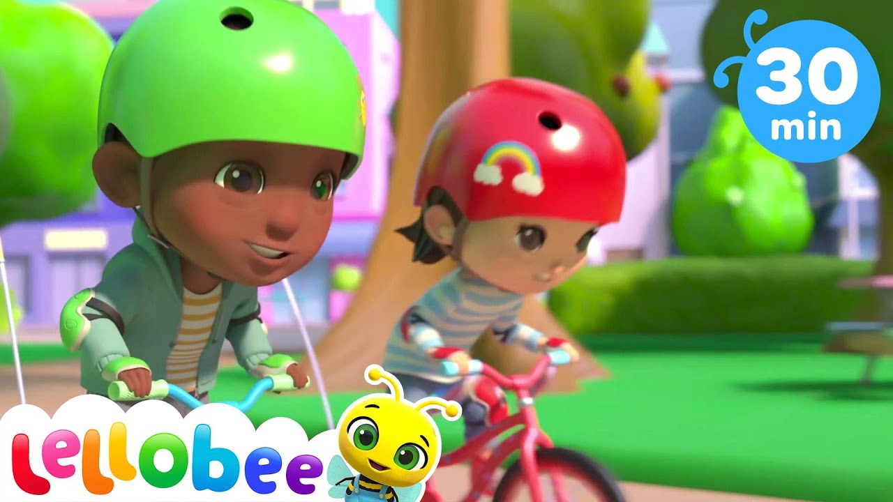 How to Ride a Bike Song | Kids Learning Songs | Kids Videos | Baby Songs & Nursery Rhymes