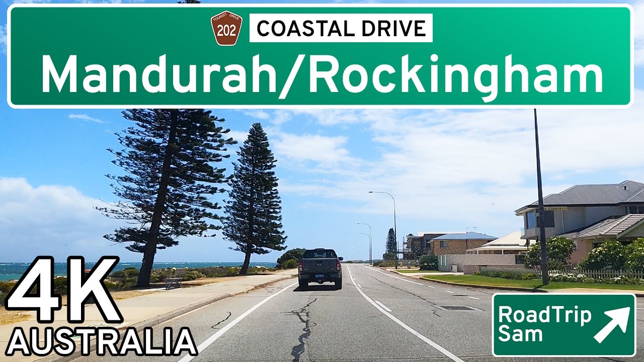 Mandurah & Rockingham Coastal Drive - Perth, Western Australia - POV / Music