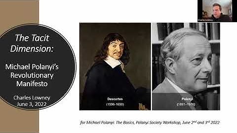 The Tacit Dimension, Polanyi